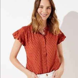Loft Clip-dot Blouse